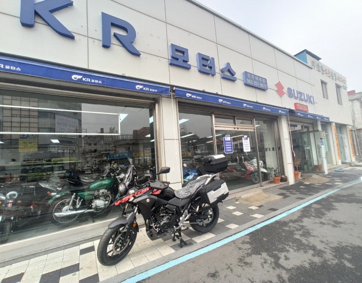  (KR모터스 전주대리점) V-STROM250 신차출고
