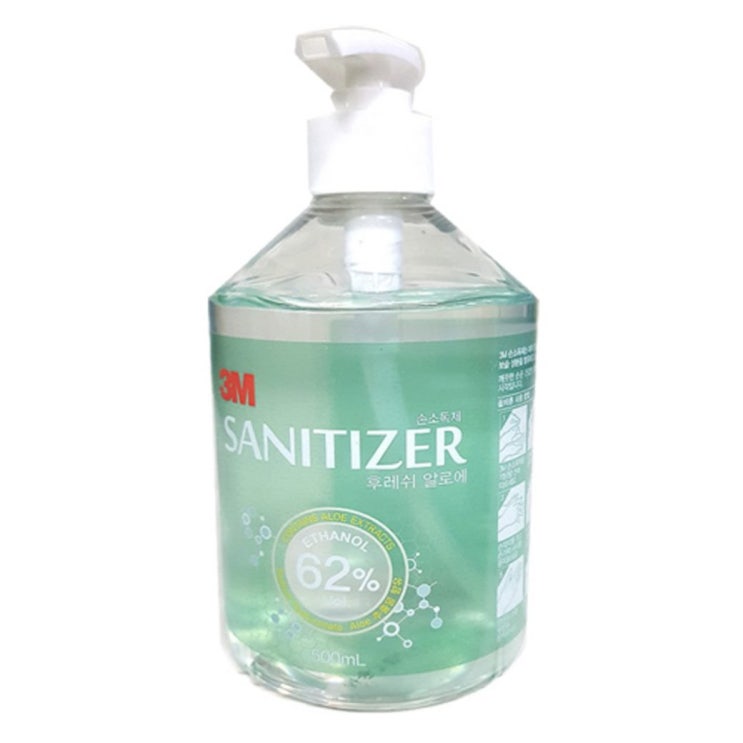  ️ 상세설명참조 3M 손소독제 500ml/소독/세정/손세정/손소독/핸드워시/위생용품/위생/손세척 [ 88,000 원]