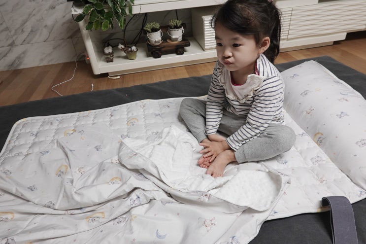  베베누보낮잠이불 사계절 안심하고 코~자자