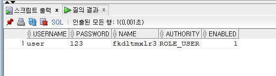  SpringFramework - Security 5. 패스워드 암호화