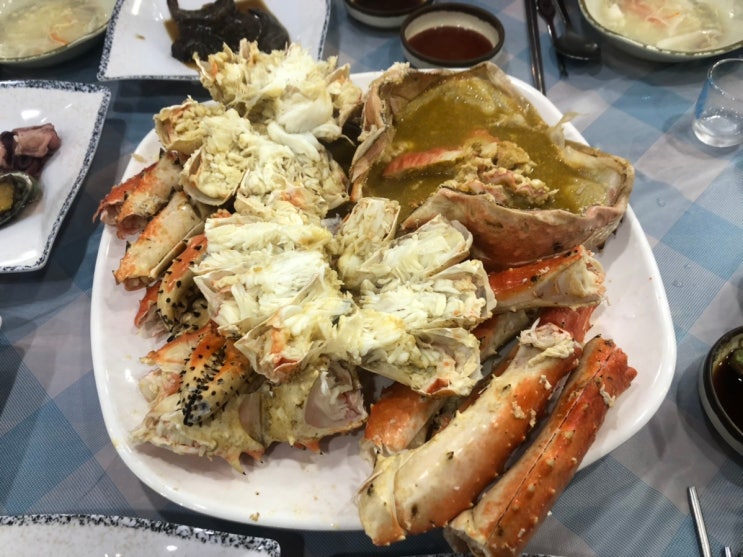 [금천] 저렴하게 즐길수있는 서민갑부 킹크랩 & 대게 