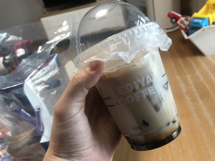  이디야 버블티 라떼️