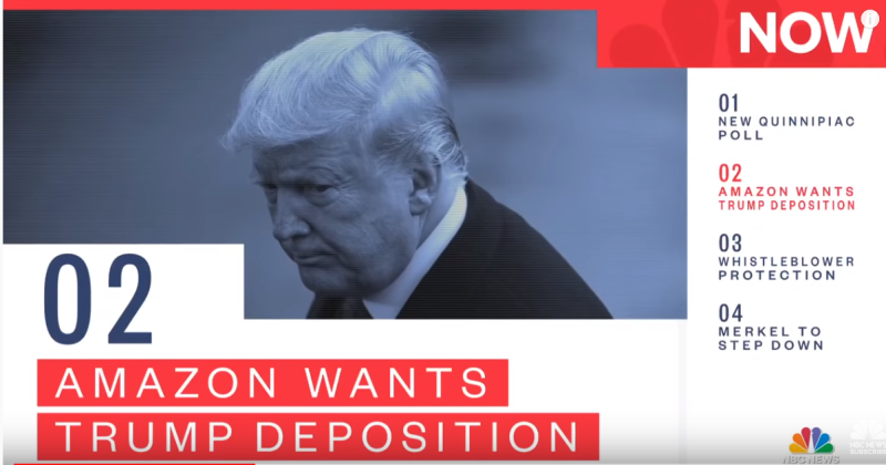아마존의 반격? 영어기사 해석하기(Amazon wants Trump to testify in battle over $10 ...
