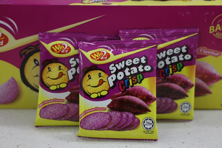  [스위트 포테이토 크리스프 (Sweet Potato Crisp)] 윈윈푸드 고구마칩 과자