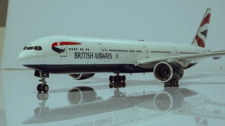 1:200 Inflight200 British Airways 영국항공 B777-300ER G-STBK WB-777-BA-001 다이캐스트 모형 모델