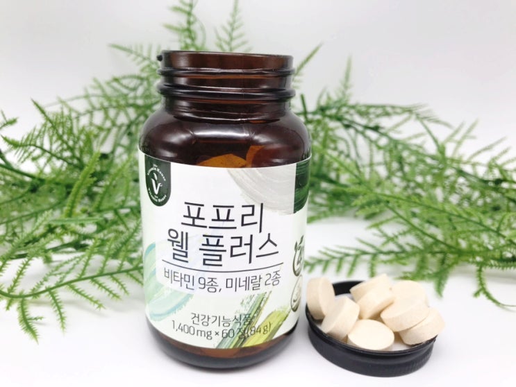  온가족 멀티비타민 천연비타민 포프리 웰플러스