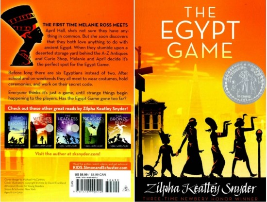  The Egypt Game 독후활동 자료
