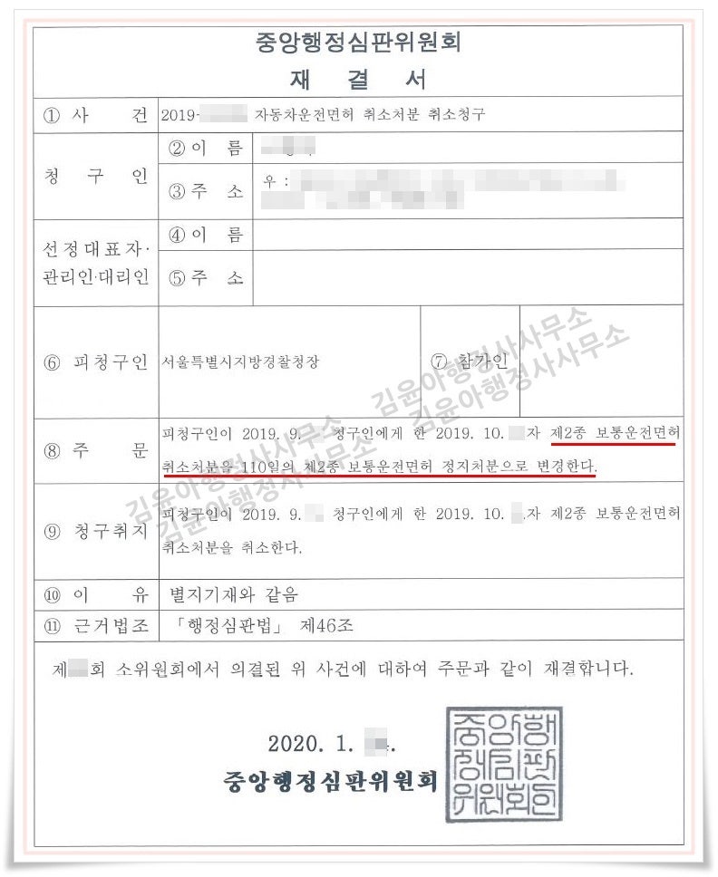 음주운전 면허 정지·취소 기준과 결격 기간, 구제 방법까지 모두 알려드립니다. 5