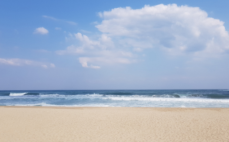  강원도 겨울여행 <경포대 해변>
