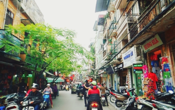 하노이 여행, 시내 도보관광 (성요셉성당, 로컬쌀국수, 콩카페)