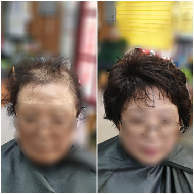  춘천가발전문점 엄마전체가발 스타일 감족같네요~^^