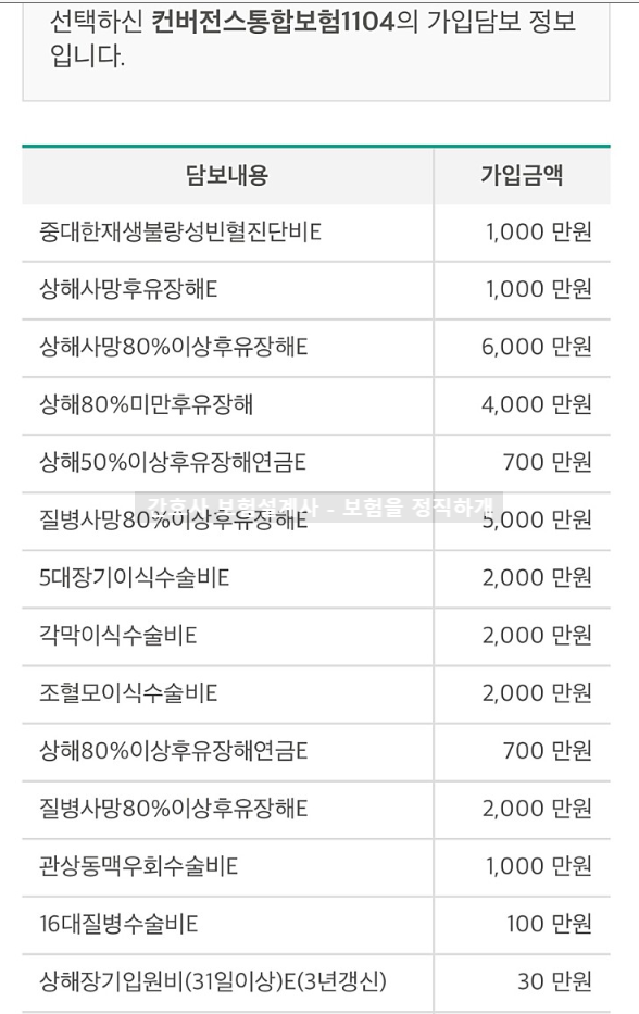  동부화재 컨버전스통합보험1104 가입중인데 보험 더 가입하고 싶어요