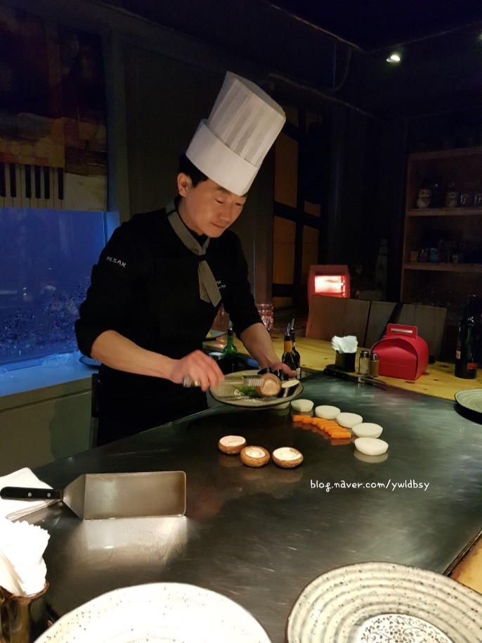  분당 수내동 맛집 맛있는 녀석들 철판코스요리 '페삭' 리뷰