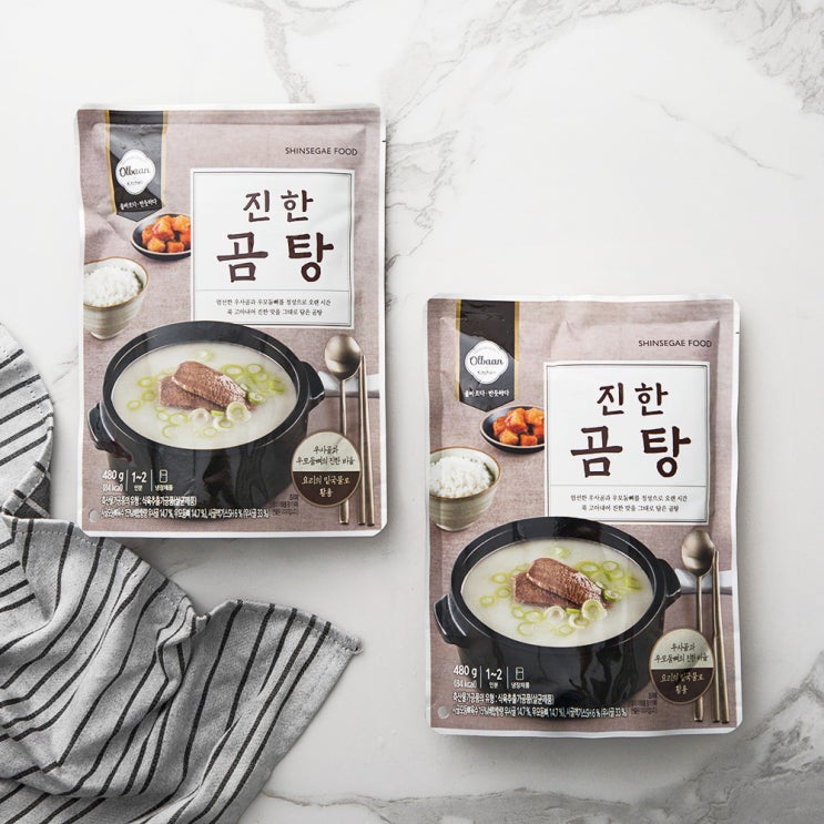  {착한가격} 올반 키친 진한 곰탕 480g 2개 {합리적쇼핑}