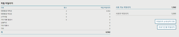  대한항공 마일리지 보너스항공권 국내선 예매하기