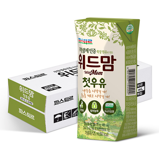  {특가} 파스퇴르 위드맘 첫우유 125ml 위드맘첫우유125ml24팩 {착한가격}