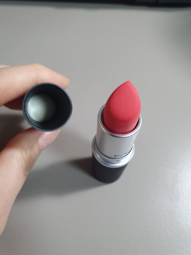  있지 채령립스틱! 맥 Mac 파우더키스 립스틱 만다린오