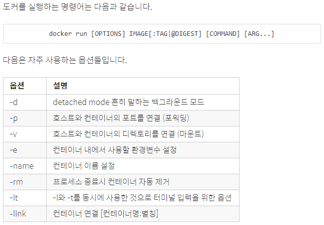  [Docker] Docker 간단 사용법