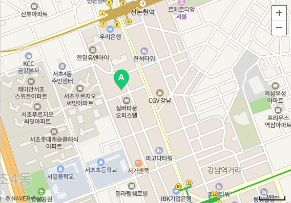  강남 굿잡아카데미 오시는 길