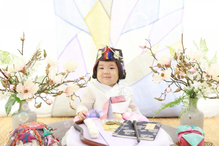  김해예가스튜디오에서 200일.돌 촬영