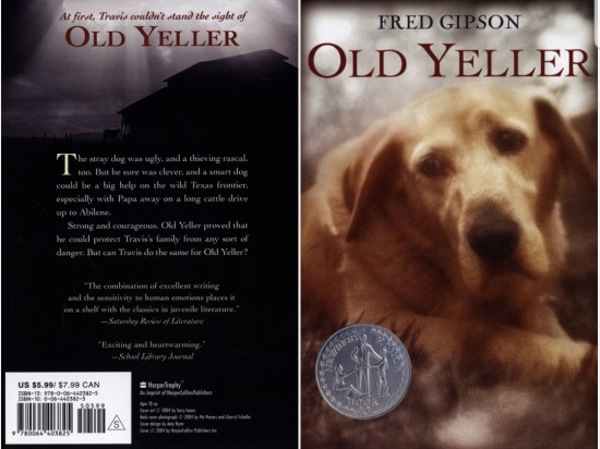 Old Yeller 독후활동 자료