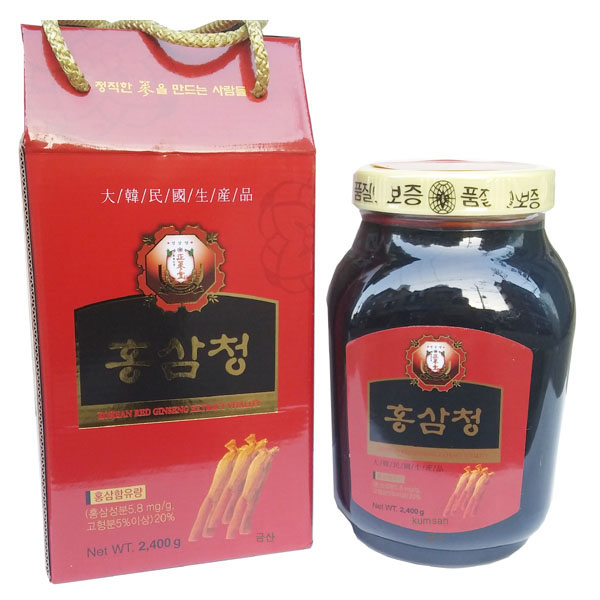  {가성비} 정삼당 홍삼청 24kg X 1병꿀병한국산무료배송 2400g 1병 {착한가격}