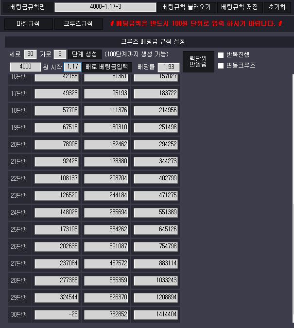 파워볼 구간분석을 통한 오토프로그램 패턴설정 양방 활용법