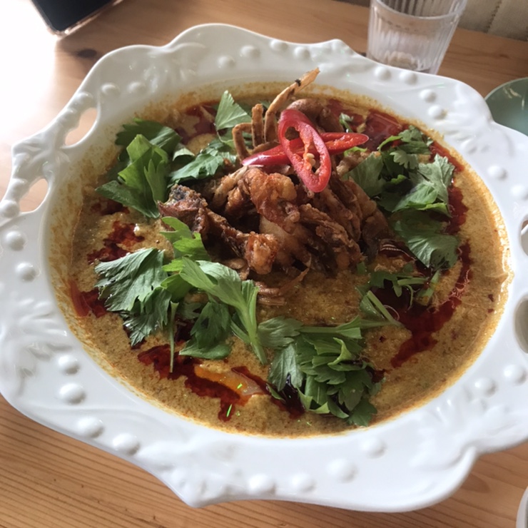  [일산 백석] 카오짜이(태국음식 맛집) : 뿌님 팟 퐁커리,  소고기 쌀국수