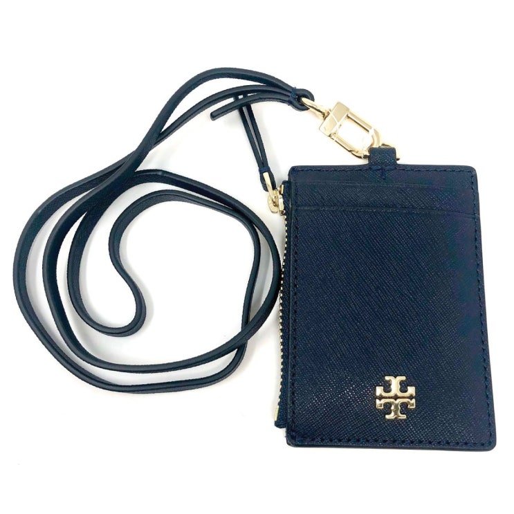  초특가 리뷰 토리 버치 Tory Burch 로빈슨 랜야드 카드 지갑 토리 네이비 [129,900원]