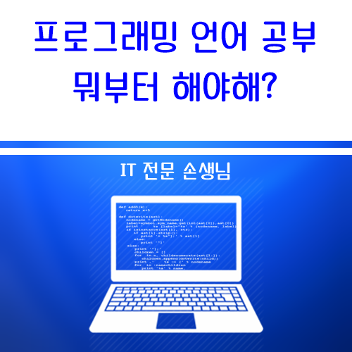 프로그래밍 언어 순서 C언어 Java 뭐부터?