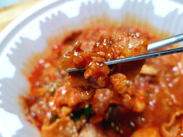  세종시 조치원 배달 맛집 해바라기 식당에서 제육볶음 먹었어요
