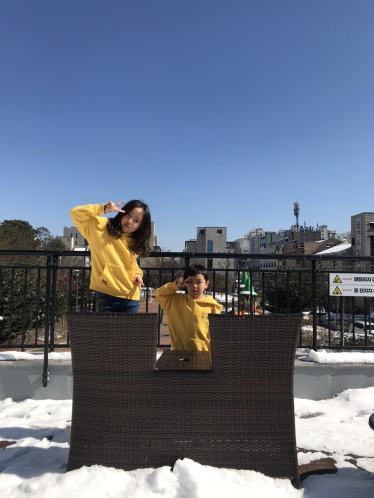 백석동 빵집 쁘띠빠리 둥이 생일케이크 / 천안식후감