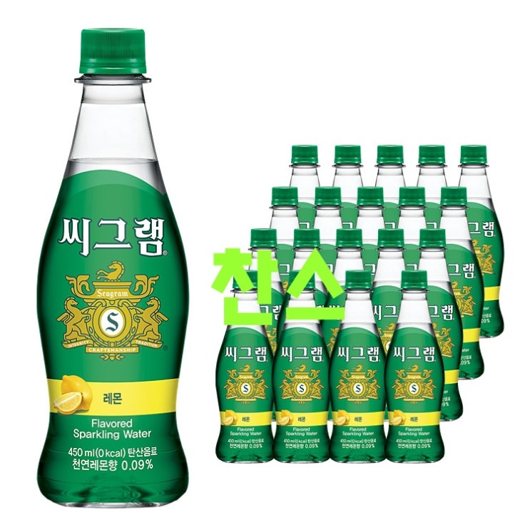 인기짱 트레비500 - 10가지 -코카콜라음료 [본사직영] 씨그램 레몬 450ml 펫 20입, 20개