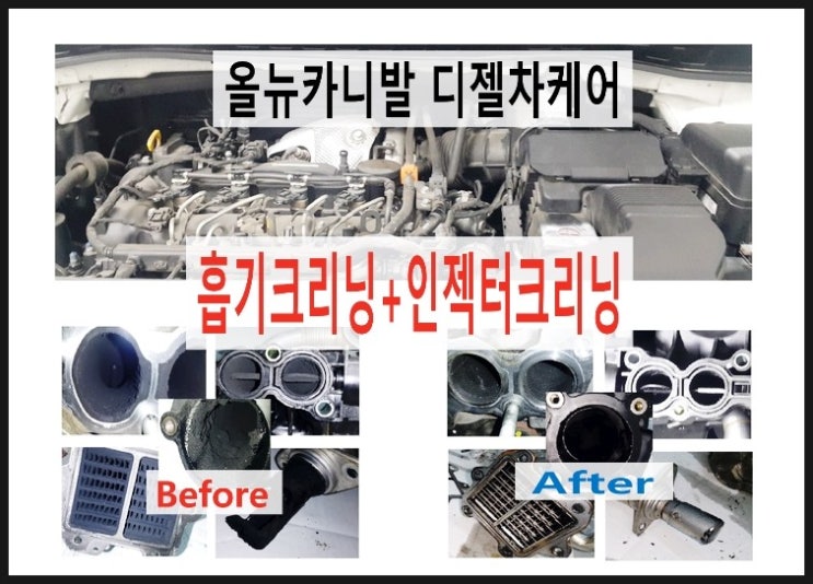  올뉴카니발 흡기인젝터DPF크리닝서비스 부천수입차흡기인젝터DPF클리닝비용안내/작업시간 , 부천 디젤차케어 DPF흡기인젝터크리닝 전문업체 부영수퍼카