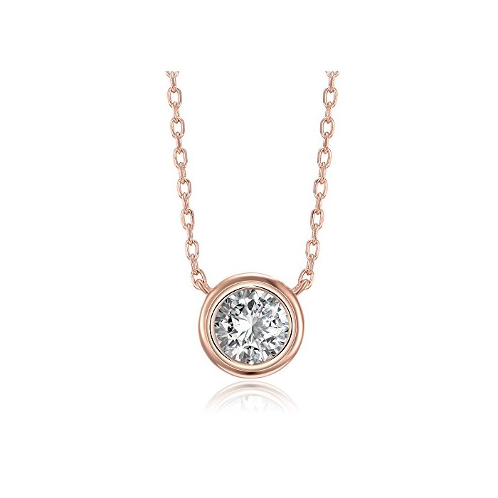  {최고의 제품 best3}메트로시티목걸이관련 -스와로브스키 목걸이 PAVOI 14K 금 도금 1.00 ct (D