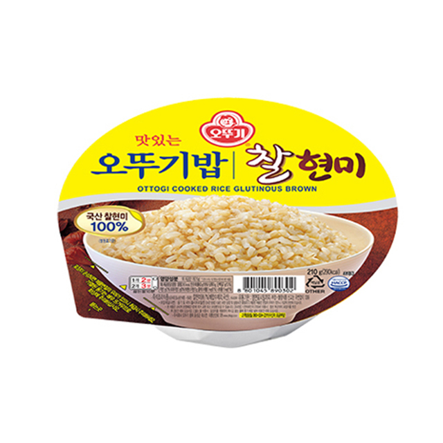  {착한가격} 오뚜기밥 오뚜기 찰현미 210g x 24개 {착한가격}