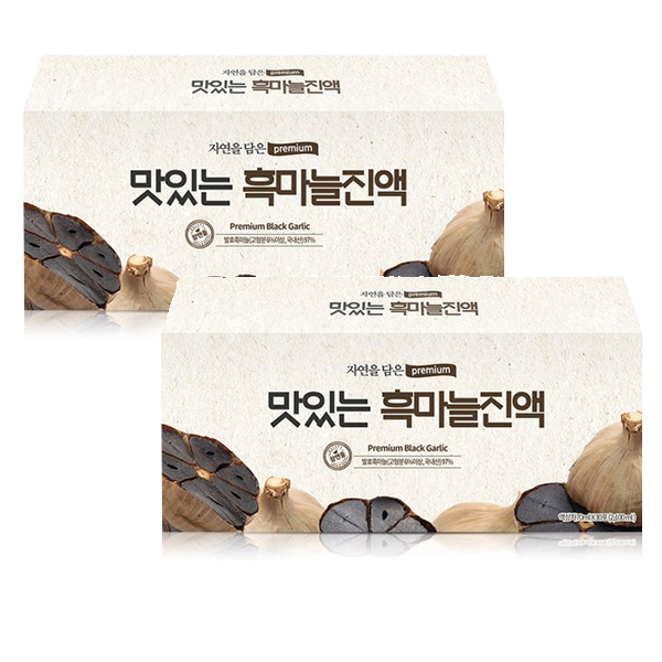  {특가} 황토농원 맛있는 흑마늘진액 70mL x 30포 2박스 {착한가격}