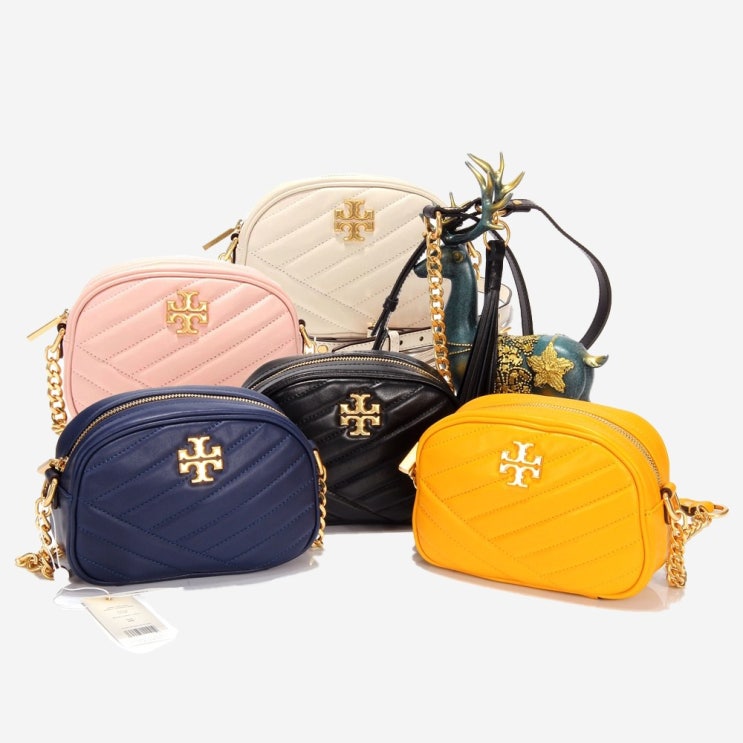 할인가격   TORY BURCH 토리버치 키라 쉐브론 스몰 카메라백 53113 여성 [148,000원]