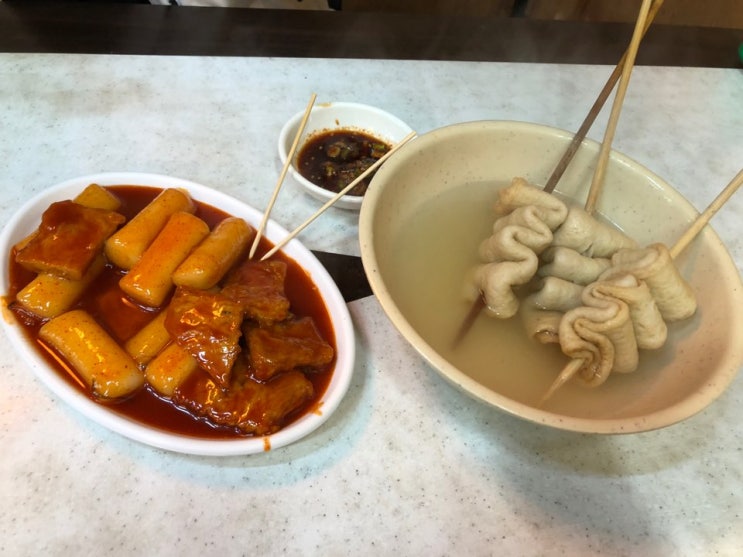  속초 맛집추천, 속초관광수산시장 우리분식 떡볶이 추천!