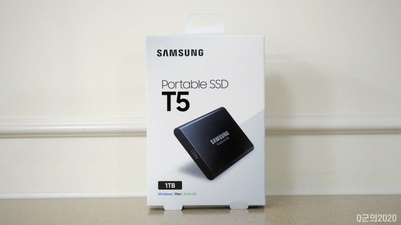 삼성 포터블 SSD T5 1TB 사용기 : 네이버 블로그
