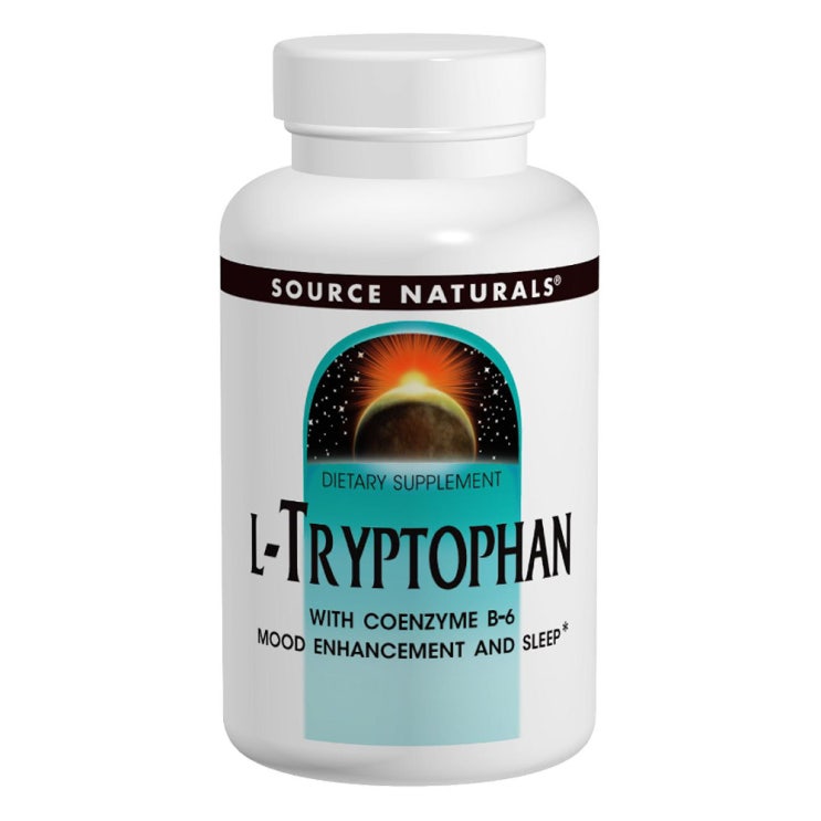  {핫딜} Source Naturals L-트립토판 코엔자임 B-6 함유 500mg 추천
