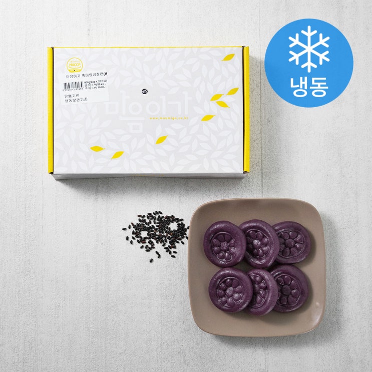  [SALE] 착한마을마음이가 흑미앙금절편 (냉동) 가격