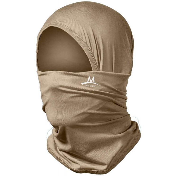 [코로나마스크 후기] Mission Cooling Neck Gaiter 12 가지 이상의 착용 방법 페이스 마스크 머리띠 머리 포장 UPF 50 태  정말 좋았어요!