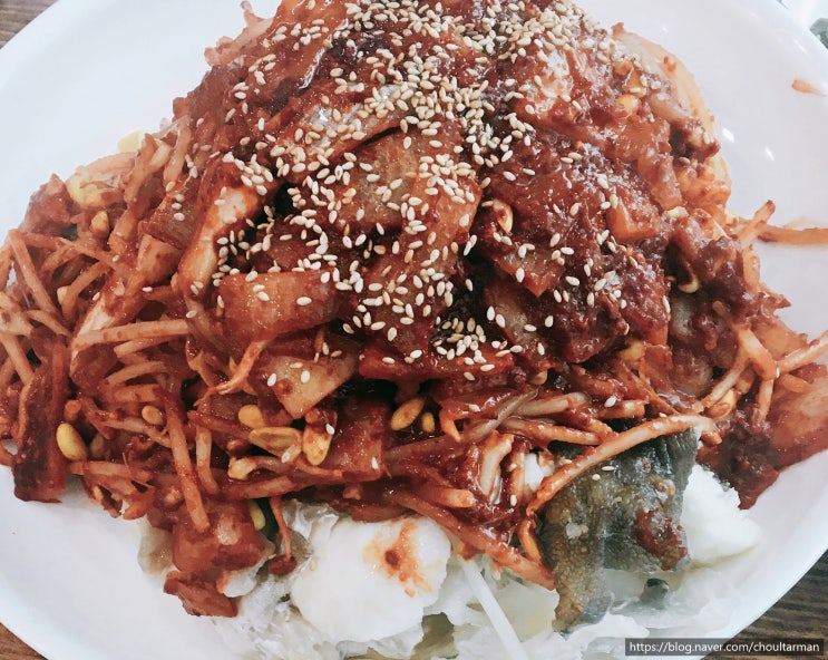  부산교대 유림대구뽈찜아구찜                                     사람들을 끌어 당기는 부산대구뽈찜맛집