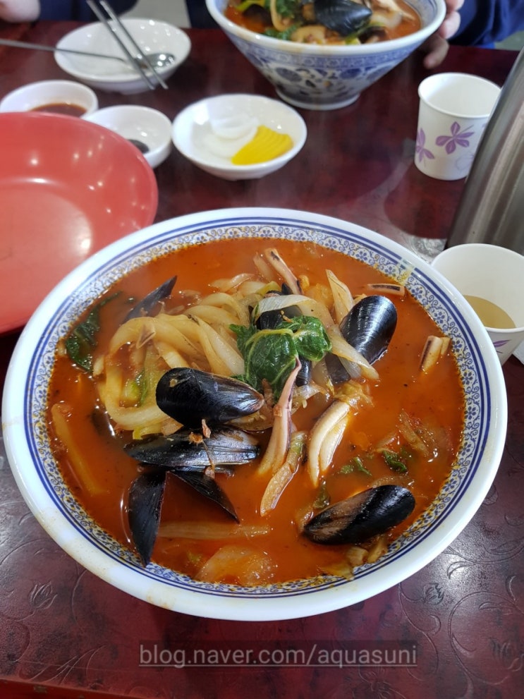  부천맛집 부천생태공원옆 수타전문점 수타원