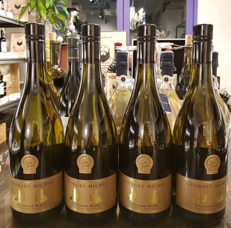  [뉴질랜드 쇼비뇽블랑] 죠지미쉘, 쇼비뇽 블랑 2018  Georges Michel Sauvignon Blanc ,저렴한 대구와인샵_와인스토리
