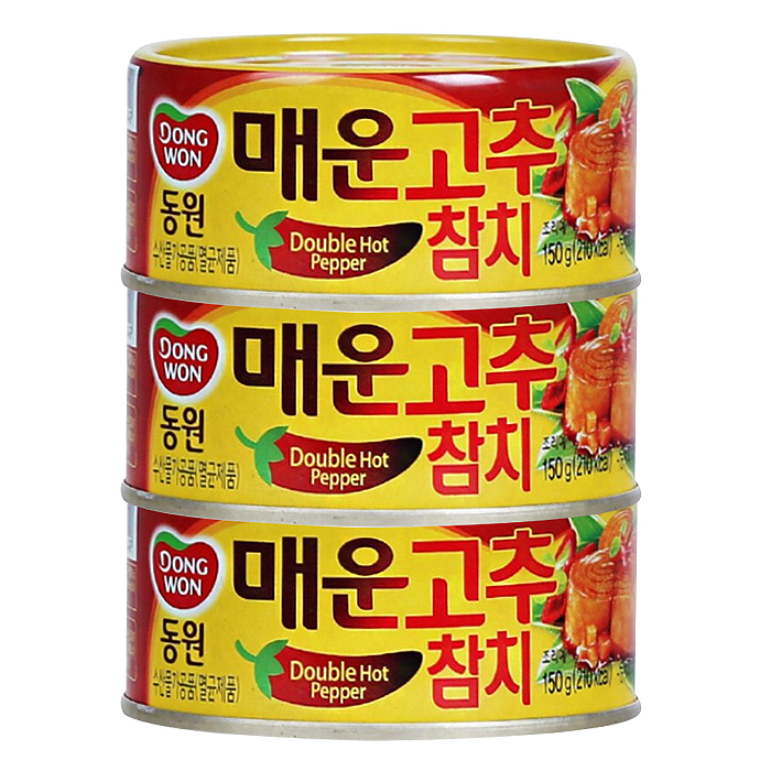  [최저가] 동원 매운고추참치 통조림 150g 1개