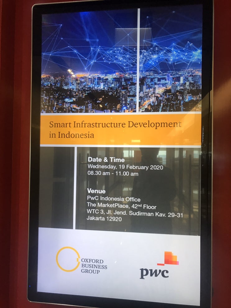  [인도네시아 자카르타] 반년 살아보기_세미나_Smart Infrastructure Development in Indonesia