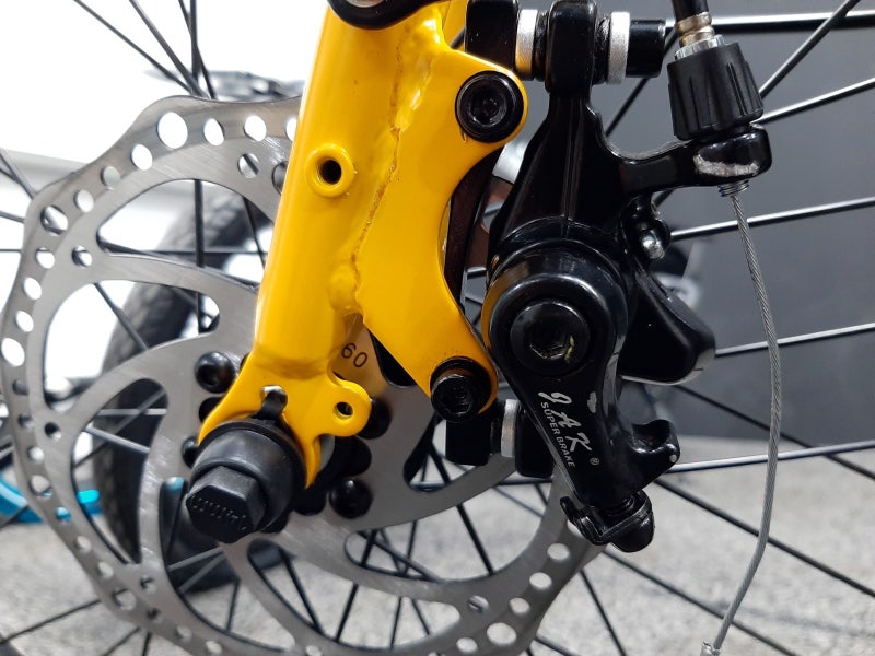 자전거 단동식 브레이크 소리