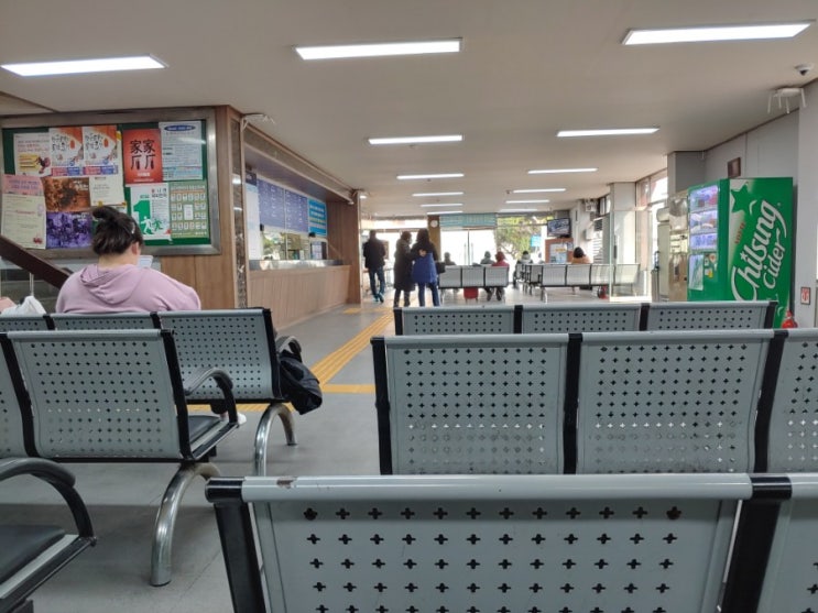  대구 터미널이 코로나때문에 한적